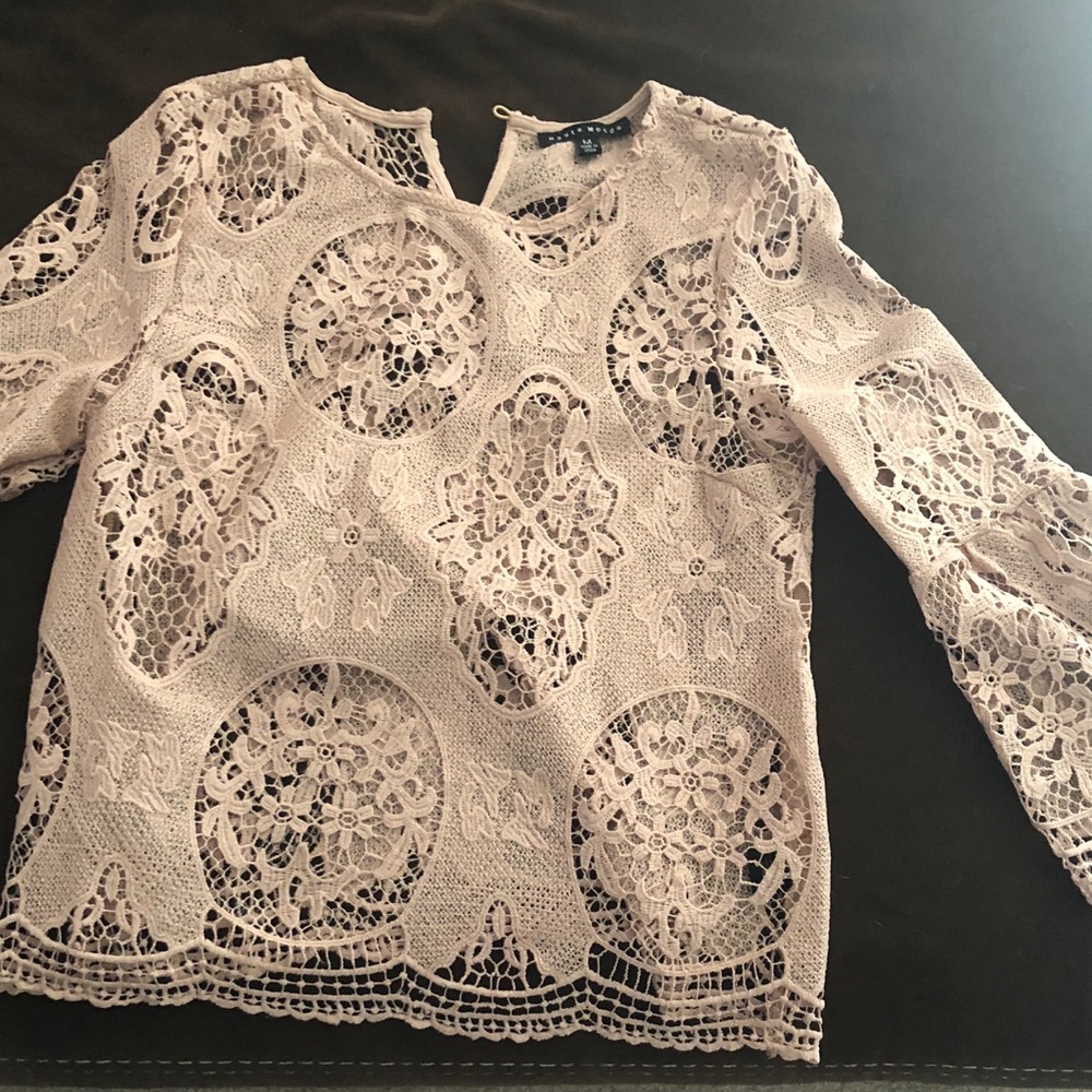 Never worn crochet top